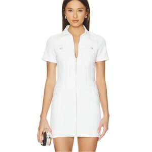 AMANDA UPRICHARD Bianca Dress in Ivory